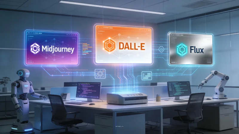 Midjourney vs DALL-E vs Flux: какую нейросеть выбрать для генерации картинок?