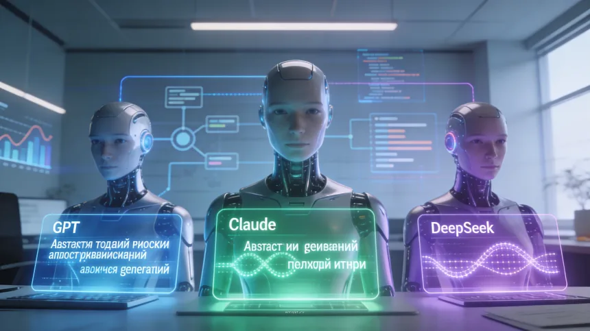 GPT vs Claude vs DeepSeek: какая нейросеть пишет лучшие тексты на русском?