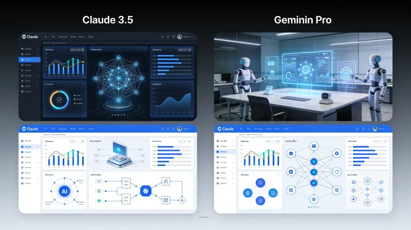 Claude 3.5 vs Gemini Pro: выбираем лучшего помощника для анализа данных