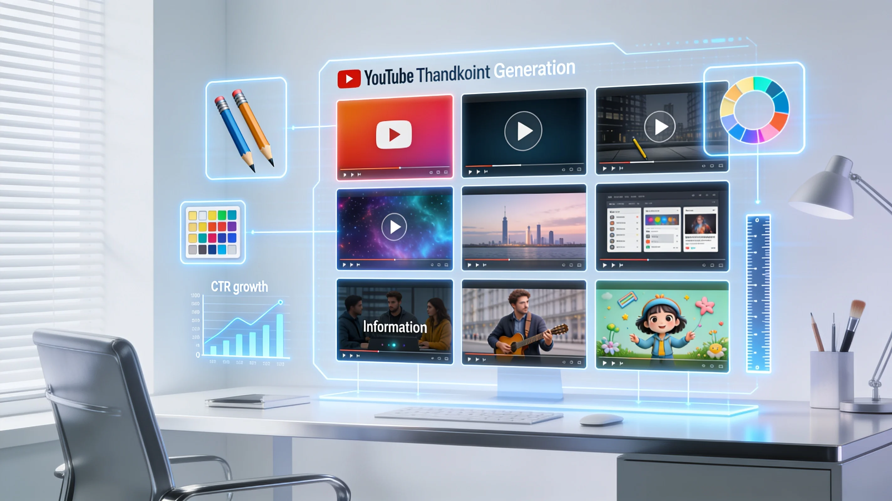 Как сделать обложку YouTube нейросетью: размеры, CTR и 5 рабочих промптов